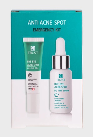 کیت آنتی آکنه فوری تراست TRUST Bye Bye Acne Spot