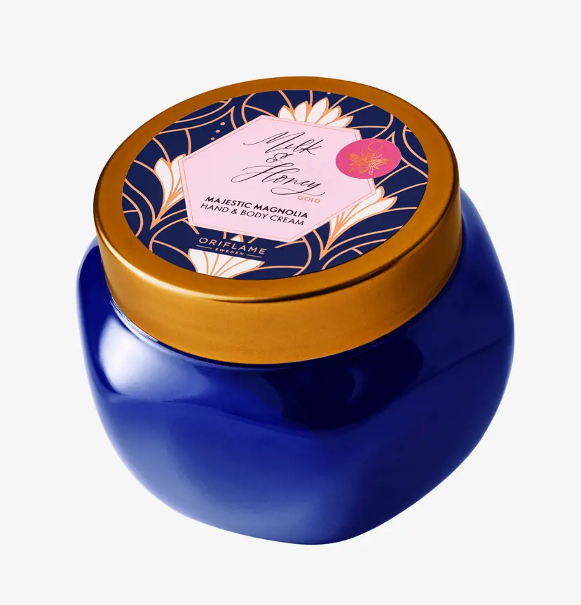 کرم دست و بدن شیر و عسل با رایحه مگنولیا Majestic Magnolia Hand & Body Cream