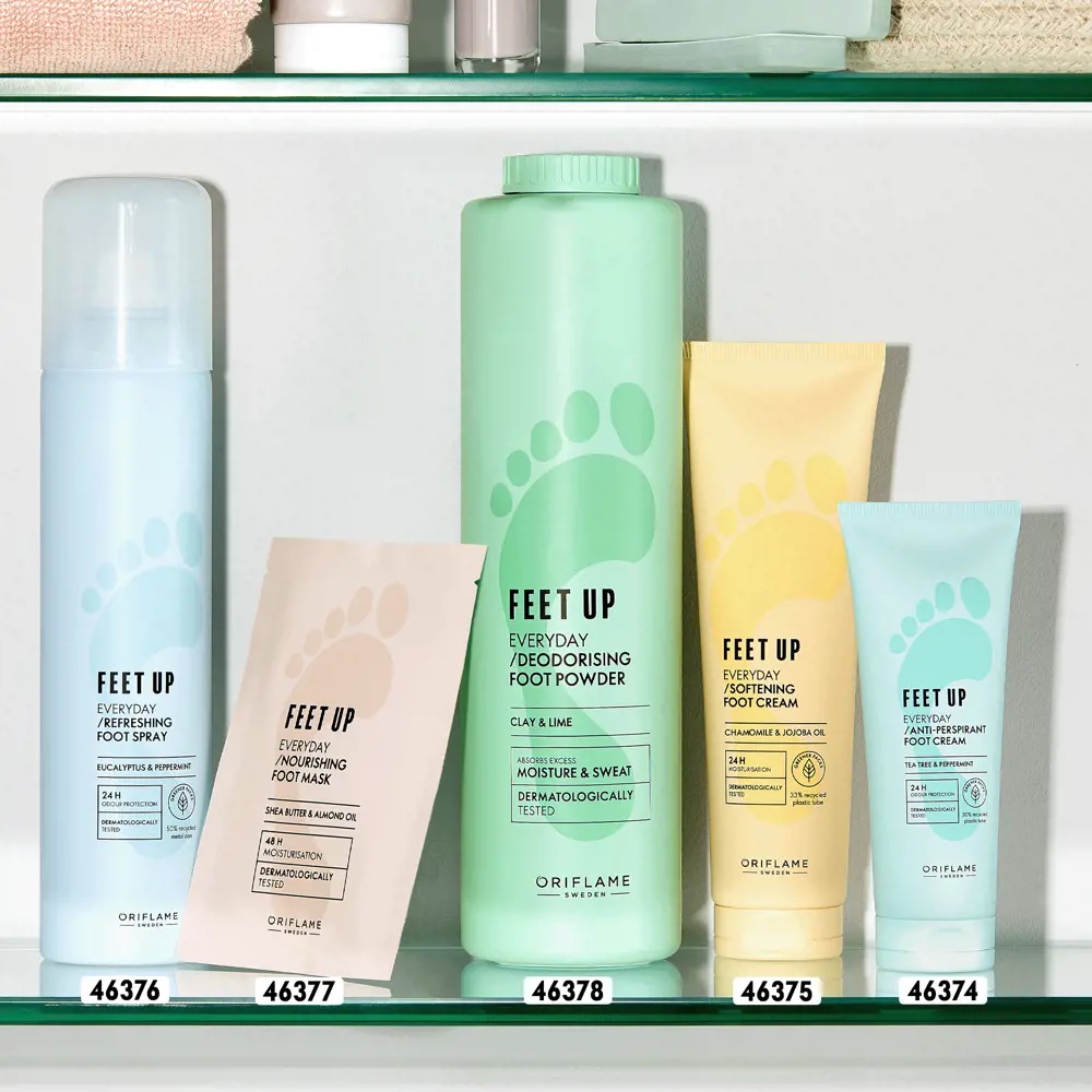 کرم ضدتعریق پا روزانه Feet Up Everyday Anti-Perspirant Foot Cream