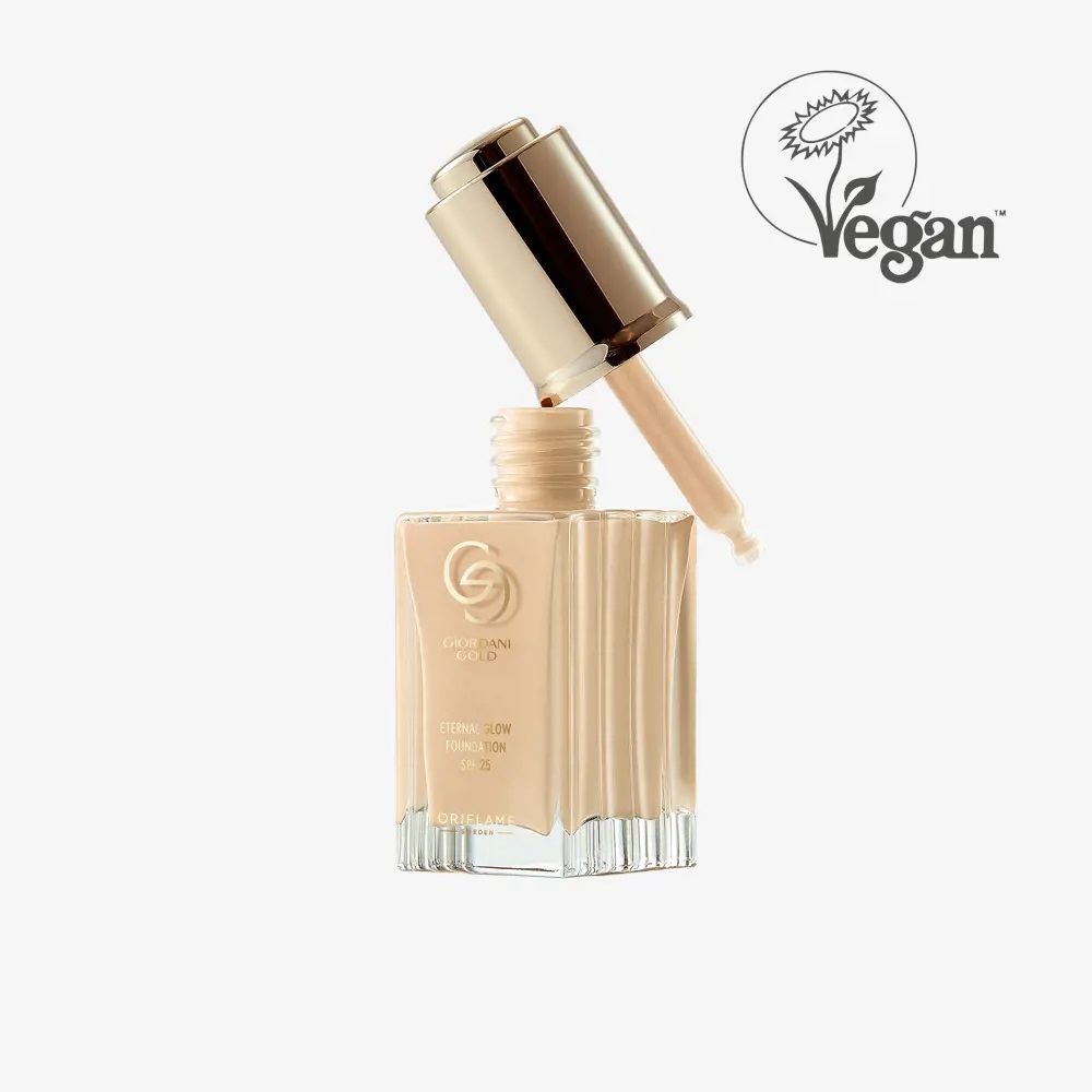 کرمپودر قطره‌چکانی ضدپیری اترنال گلو جوردانی گلد Eternal Glow Foundation