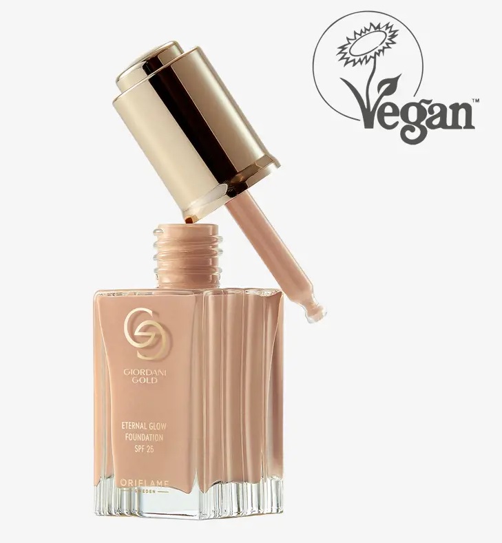 کرمپودر قطره‌چکانی ضدپیری اترنال گلو جوردانی گلد Eternal Glow Foundation