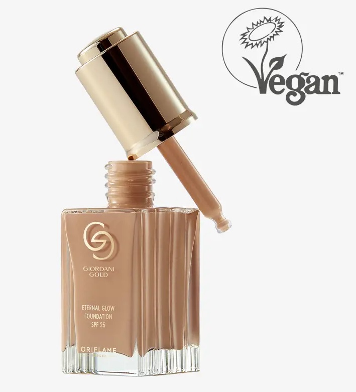 کرمپودر قطره‌چکانی ضدپیری اترنال گلو جوردانی گلد Eternal Glow Foundation