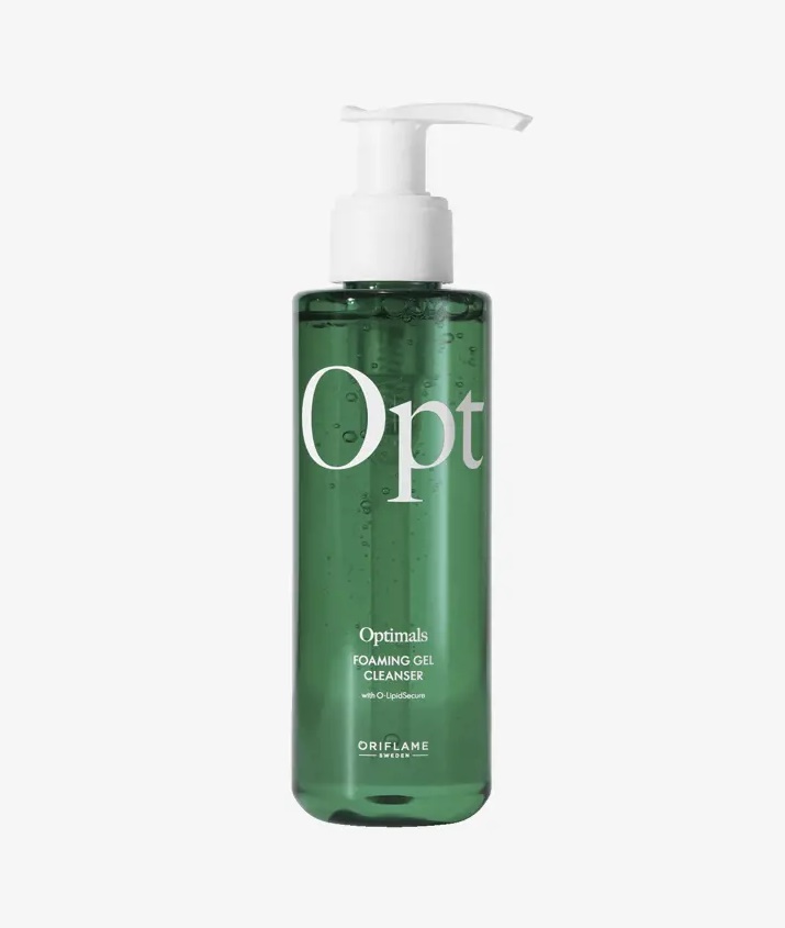 ژل شوینده فوم‌شونده اپتیمالز مناسب پوست چرب و مختلط Optimals Foaming Gel Cleanser