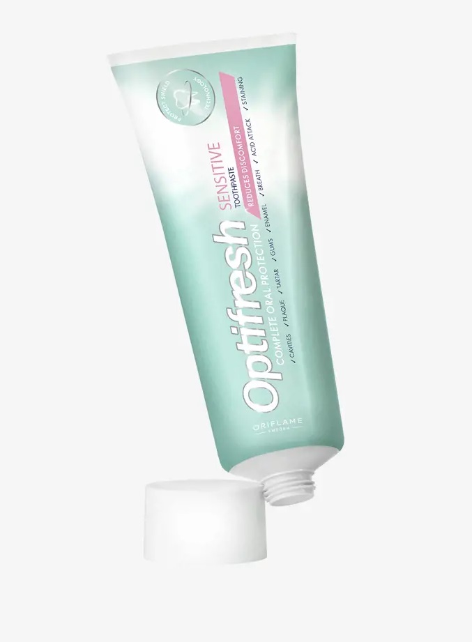 خمیردندان دندانهای حساس Sensitive Fresh اوریفلیم